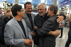 بازگشت تیم ملی کشتی فرنگي‌ به كشور